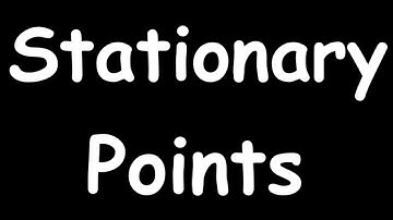 How To Find The Coordinates Of The Stationary Points Or Turning Points