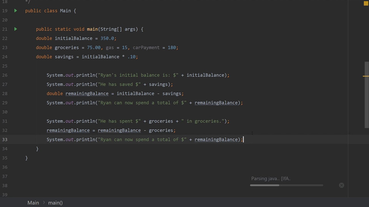 Programming in Java: If and Else - YouTube