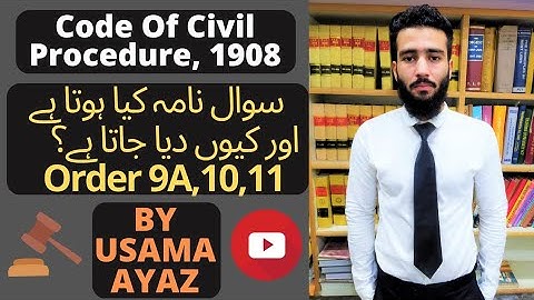 CPC | Order 9A, Order 10, Order 11 | Intermediate Dates | Examination of Parties | Interrogatories