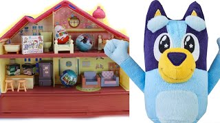 El Mejor BLUEY & BINGO Set de Juegos Casa Familiar con Huevos Kinder, Juguetes Sorpresa