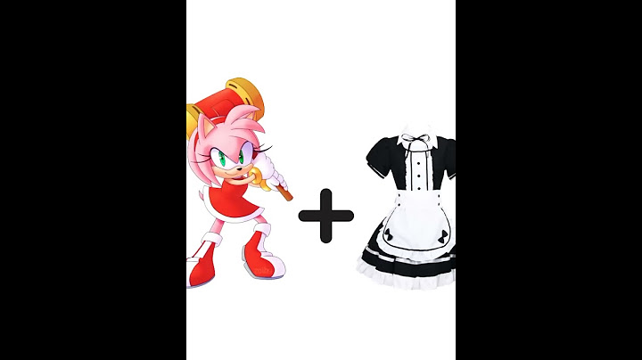 💙Sonic and friends as maid💖