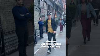 John Mcenroe, Whoopi Dberg And Gina Gershon In New York Today