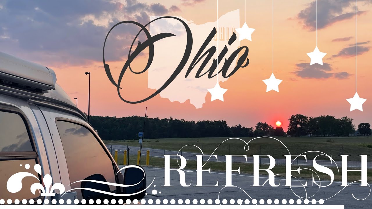 VLOG47 OHio… camping at a rest stop on i90Ohio Turnpike WITH ELECTRIC