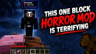 This Minecraft One Block Horror mod is Terrifying... screenshot 5