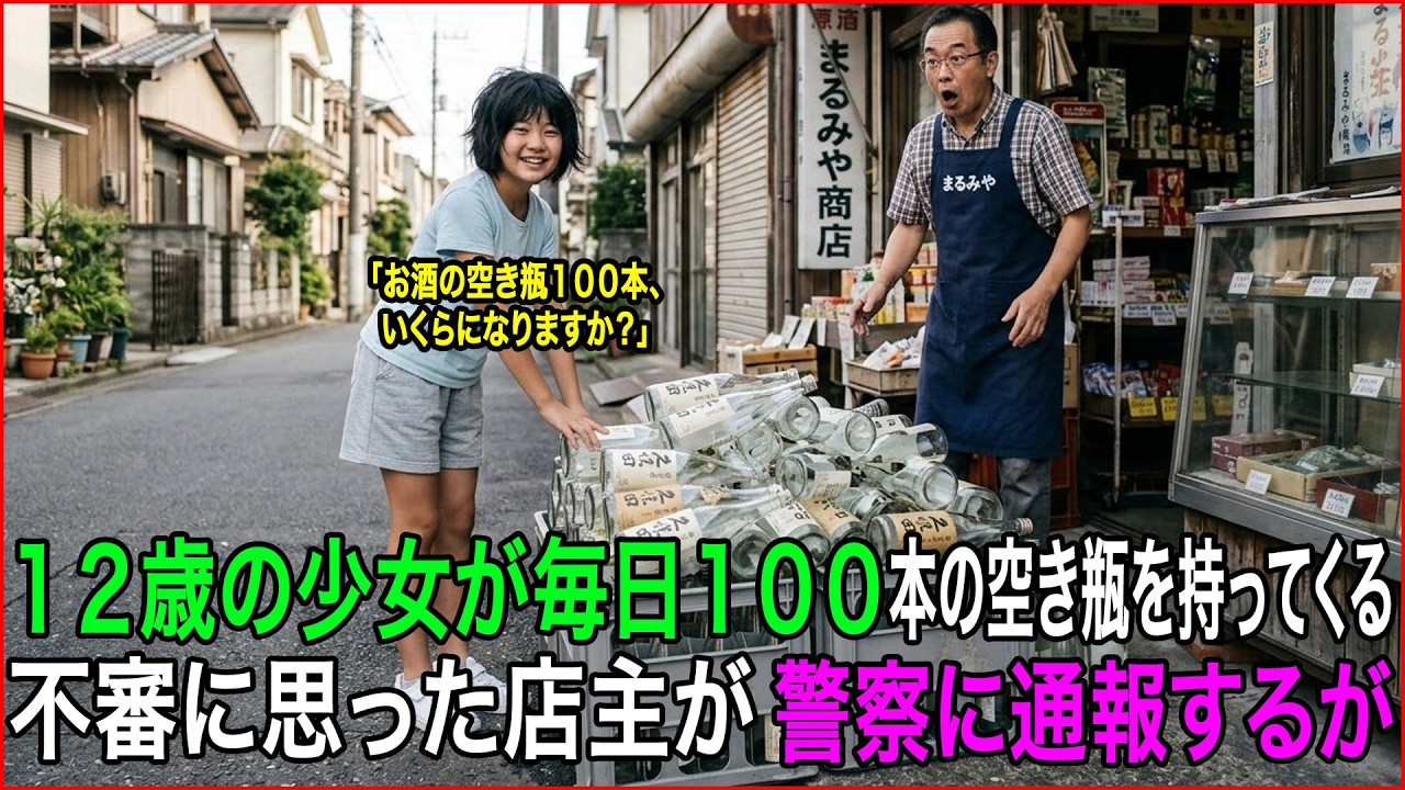 １２歳の少女が毎日インスタントラーメンを１００袋も買っていく。不審に思った店長が警察に通報するが、明かされた理由に思わず涙