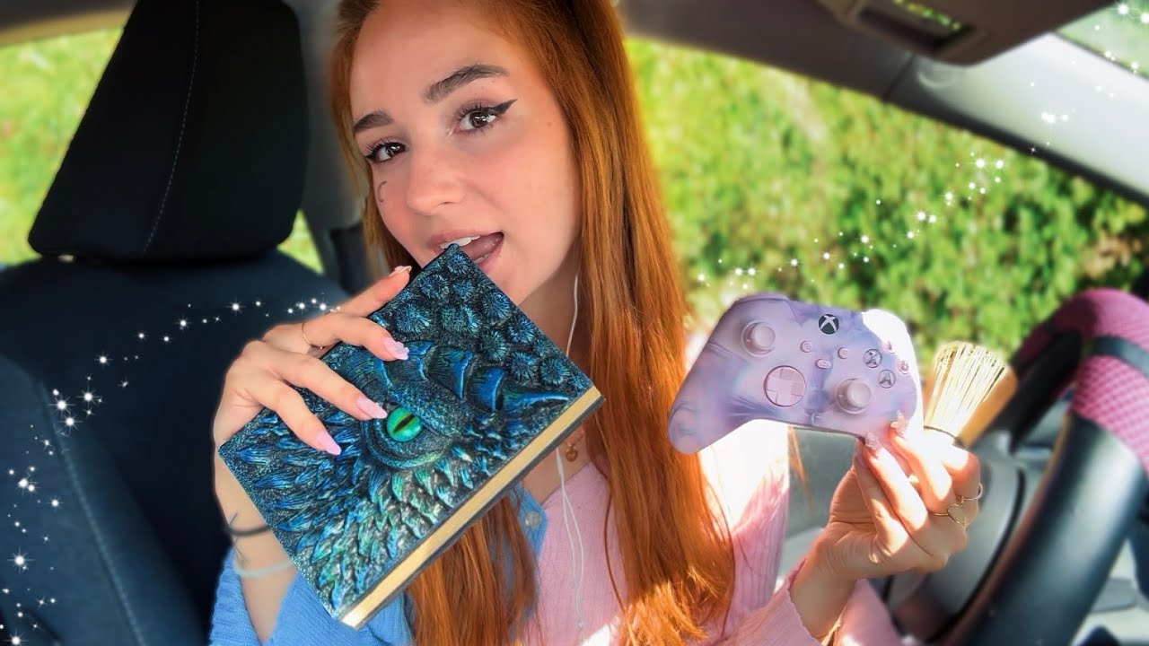 ASMR: NOUVEAUX DÉCLENCHEURS en VOITURE🌸