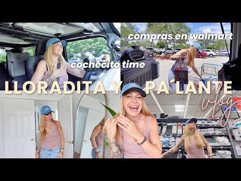 🇺🇸 Un VLOG como los de antes 🏡  Compra en Walmart y cochecito time  | Nuestra vida en USA