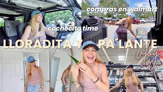 🇺🇸 Un VLOG como los de antes 🏡  Compra en Walmart y cochecito time  | Nuestra vida en USA