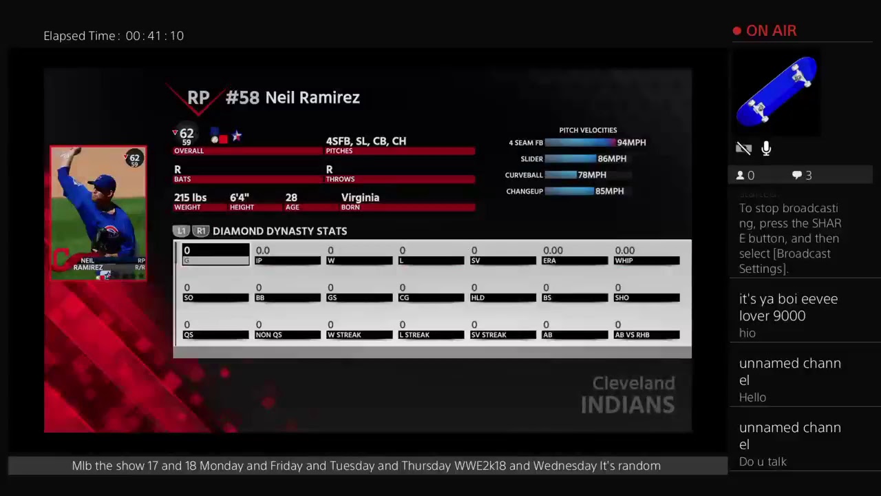 #48 Mlb the show 18 Cleveland Indians team epics