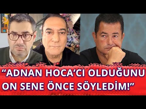 Mehmet Ali Erbil, Acun Ilıcalı ve Adnan Oktar iddiasını sürdürdü