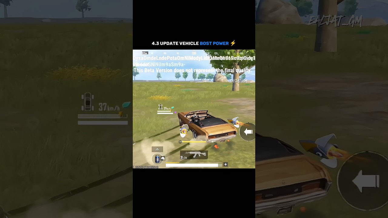 NEW Vehicle BOOST Power in 4.3 Update 😱 Fastest Speed Ever! PUBG/BGMI 