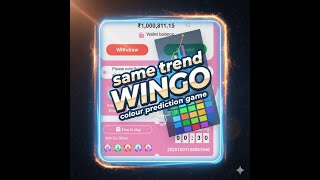WINGO SAME TREND API || HOW TO MAKE SAME TREND WINGO || COLOR PREDICTION WEBSITE DEVELOPMENT || GTX