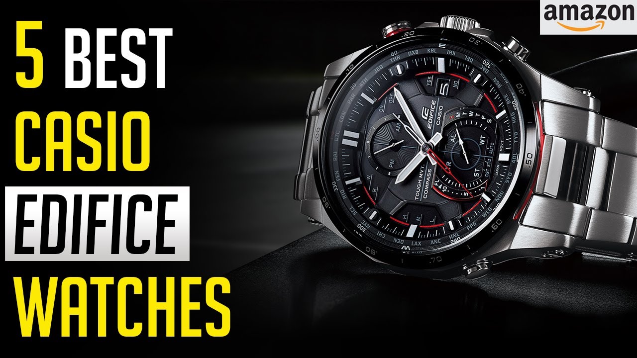 trompet grim opkald Edifice Watch - Top 5 Best Casio Edifice Watches in 2023 - YouTube