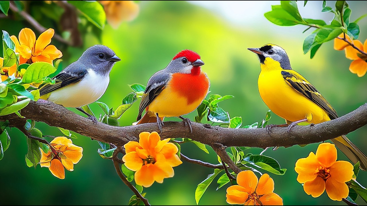 Workday Neuro-Calm: Birdsong & Piano 🕊️🕊️🕊️ Rewiring for