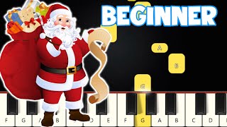 Jingle Bells - Christmas Songs | Beginner Piano Tutorial | Easy Piano Resimi