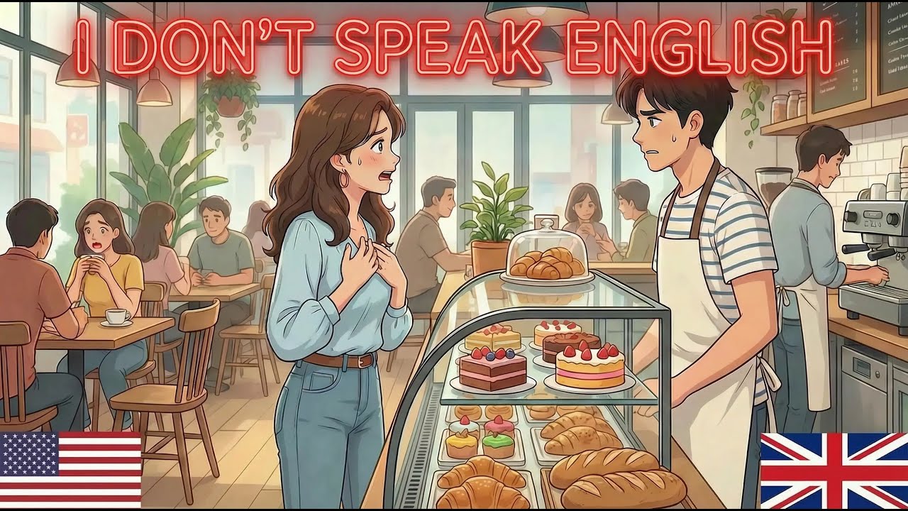 English Conversation for Beginners | At a Café, With a Friend & On the Subway (A1) | Learn English