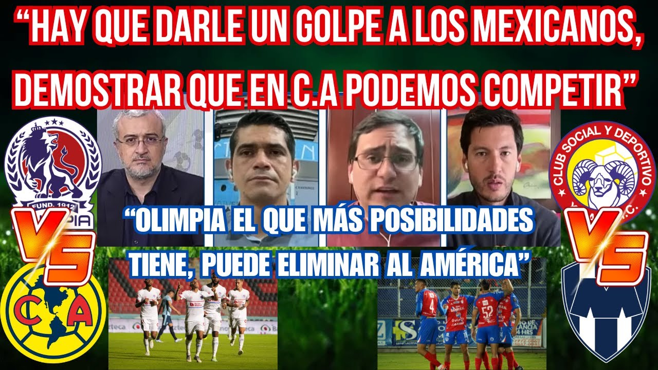 Prensa centroaméricana sueña con eliminar a los clubes mexicanos en Concachampions, 