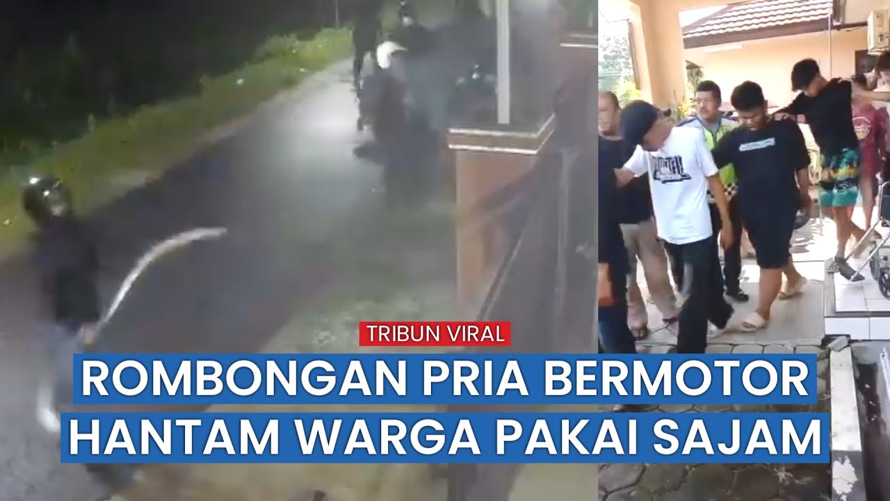 Duduk Santai Berujung Maut, Warga Bantul Diserang Rombongan Bermotor dengan Sajam