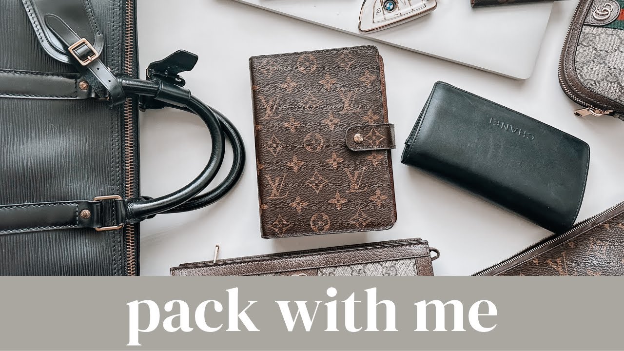 Pack With Me: Louis Vuitton Keepall 45