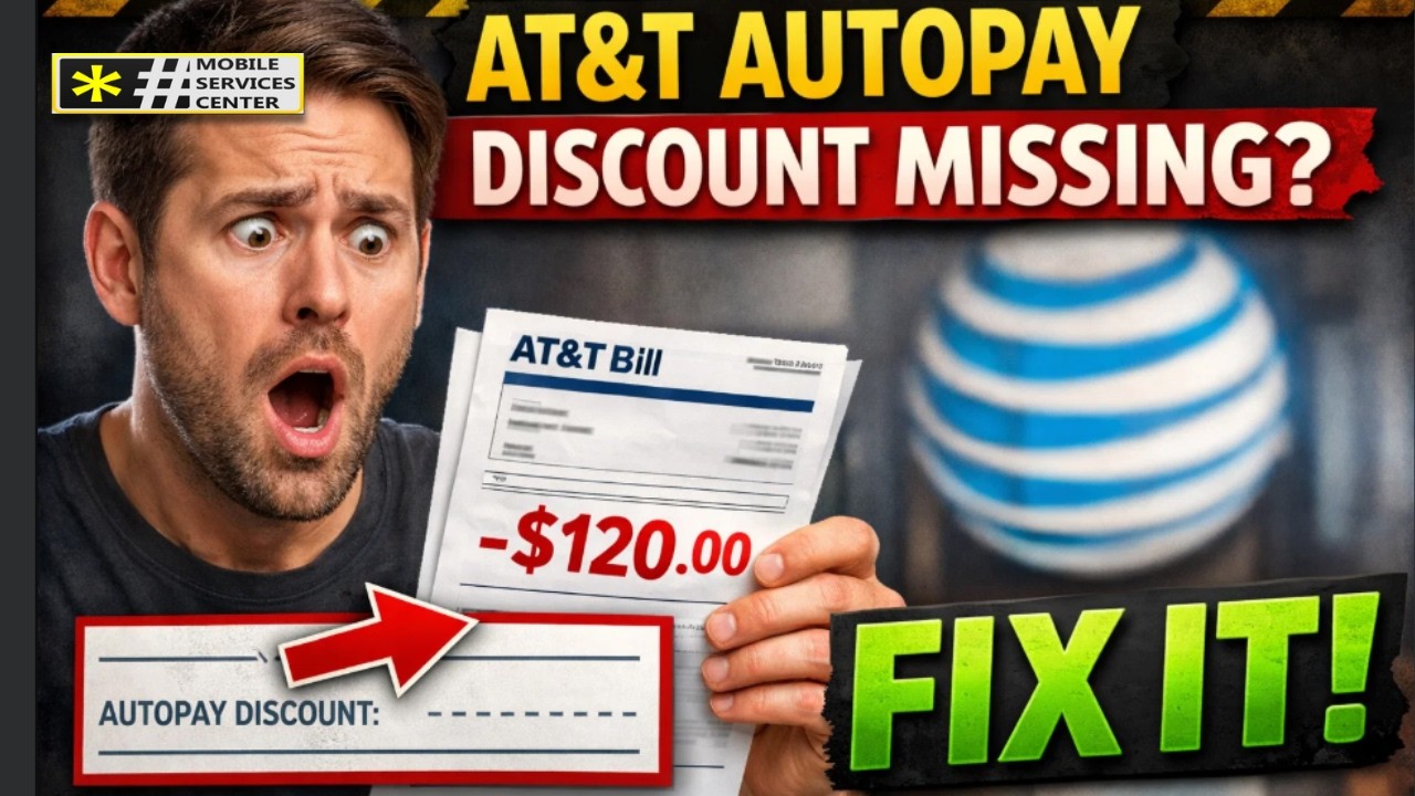 AT&T Autopay Discount Missing? Here’s How to Fix It Step-By-Step