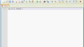 Notepad++ v5.4.3 (ANSI / UTF-8 encoding)