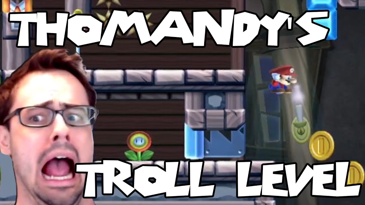 trolls the experience Mario Maker - The Definition of Insanity | Hilarious Troll Level by Thomandy