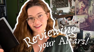 A Witch Reviews your Altars!