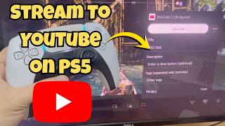 How To Stream on YouTube Directly from PS5 (No Capture Card Needed)