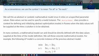 Lecture 4 (10 Feb 2022): Pyomo and Gurobipy