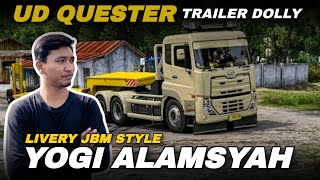 SHARE MOD TRUK UD QUESTER MBOIS ALA JBM STYLE YOGI ALAMSYAH🔥 || BUSSID screenshot 4