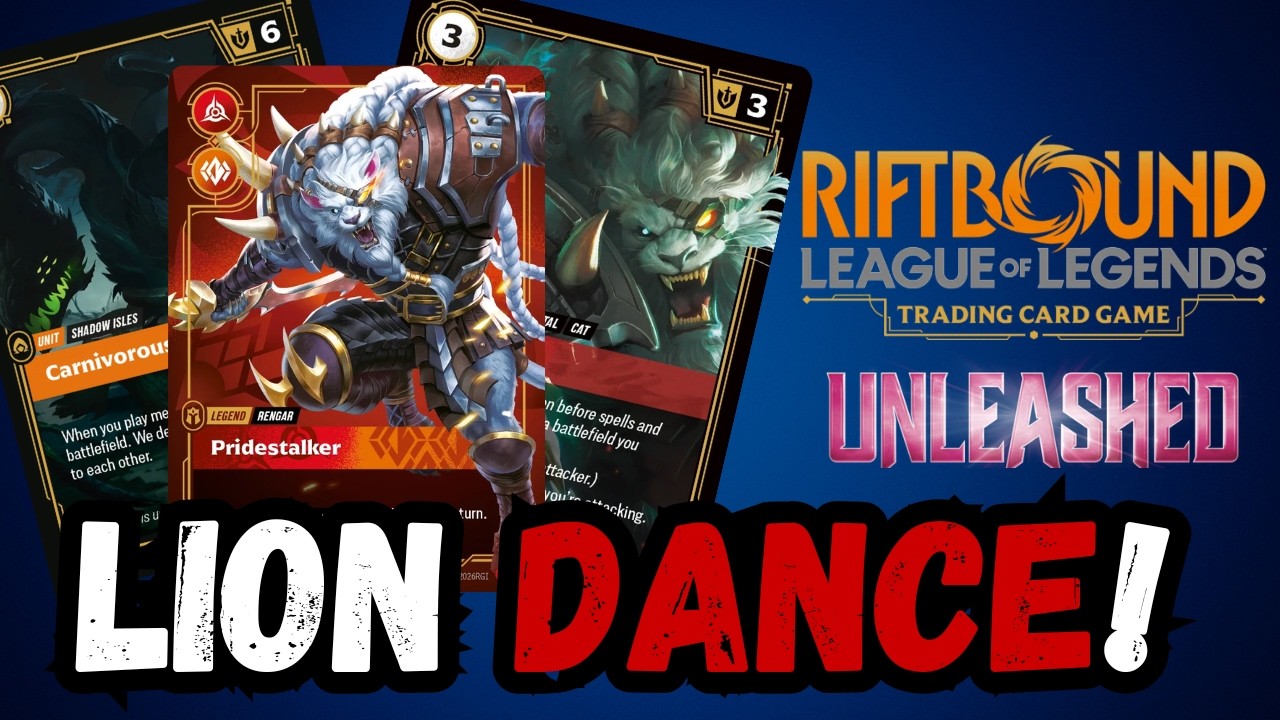 RENGAR IS A BEAST! | Riftbound: The League of Legends TCG - YouTube