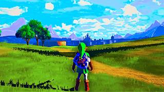 Así podría verse el REMAKE de Zelda Ocarina of Time