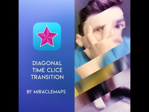 DIAGONAL TIME CLICE TRANSITION | VIDEO STAR