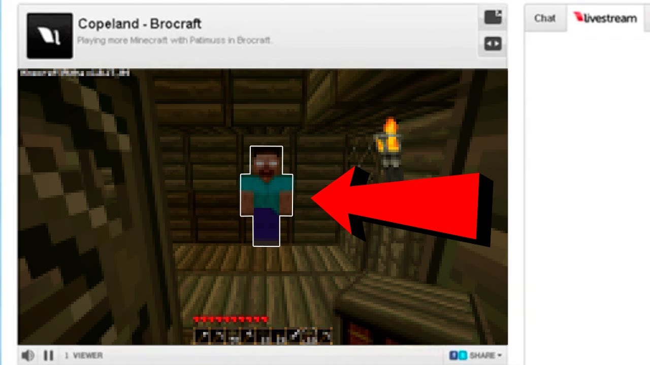 El Directo Lost Media de Herobrine En MINECRAFT - YouTube