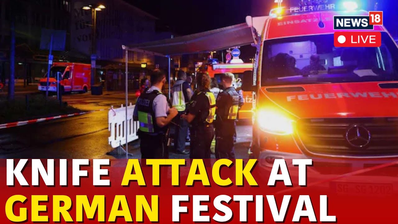Knife Attack In Germany News LIVE | German Festival In Solingen: Knife ...