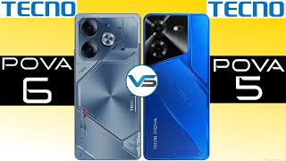 Tecno Pova 6 VS Tecno Pova 5 | Tecno Pova 5 VS Tecno Pova 6 | Pova 6 Series