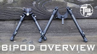 Tier-One Tactical and Evolution Bipod Overview