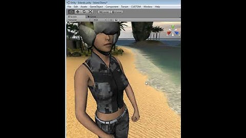 DAZ 3D Model in Unity Game engine
