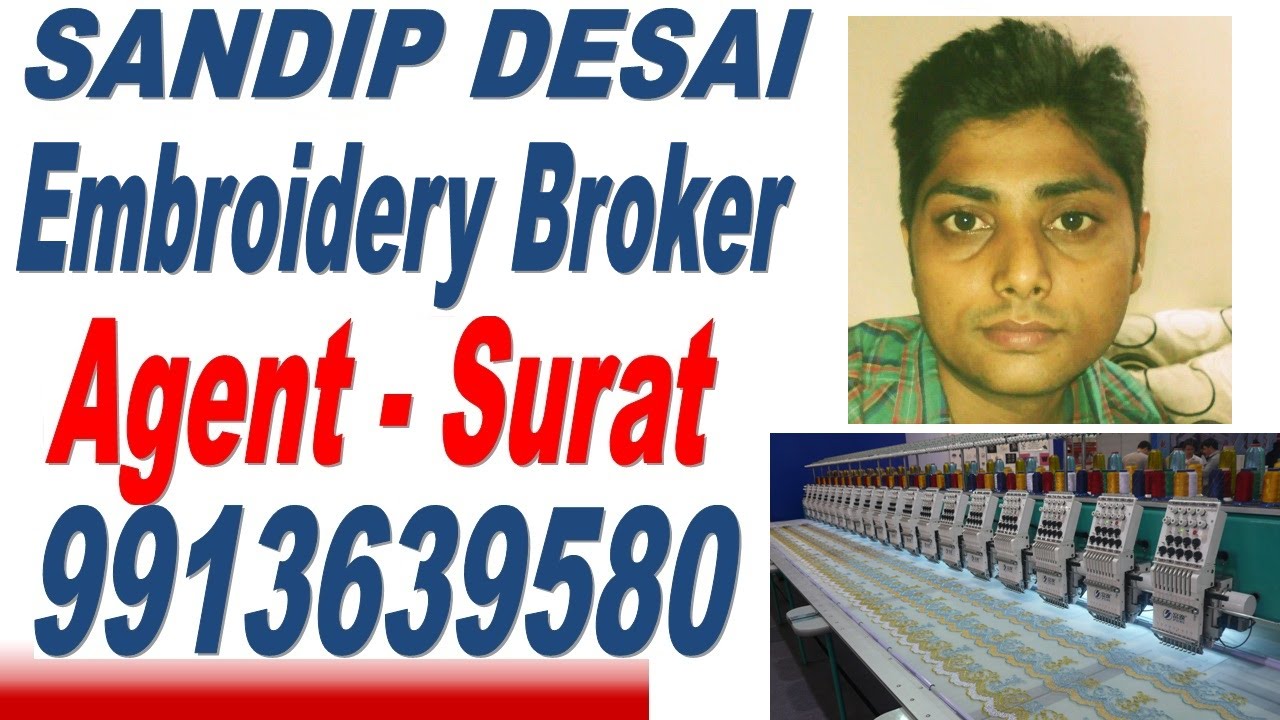Computerized Embroidery Machine Surat YouTube