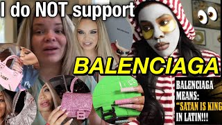 I do NOT support BALENCIAGA.. Trisha Paytas Reaction