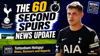 THE 60 SECOND SPURS NEWS UPDATE: van de Ven, Kinsky, Robertson, Fixtures, Fernandes, Kits, Greenwood screenshot 5