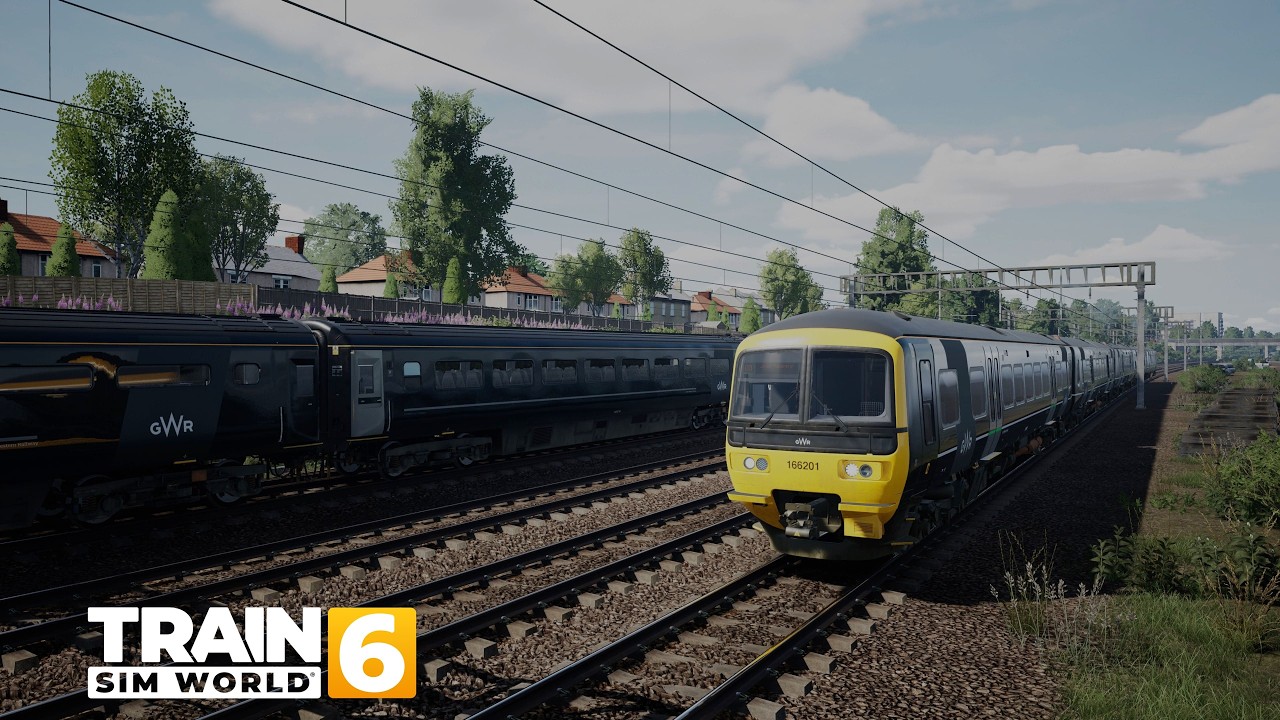 Train Sim World 6 - Great Western Express Remaster Class 166 -Slough to London Paddington