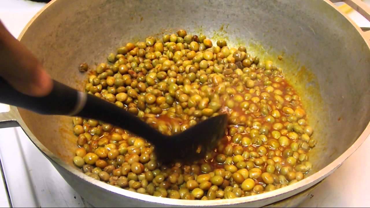 Arroz con Gandules y Carne Molida - YouTube