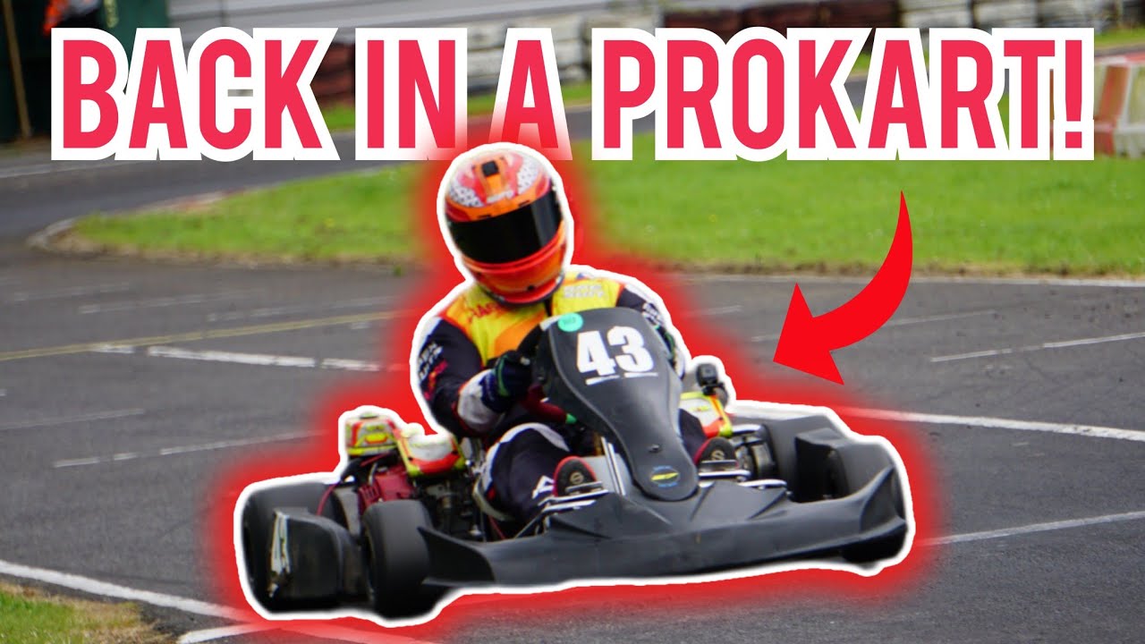 Back In A DUAL ENGINED PROKART At Wombwell Karting!