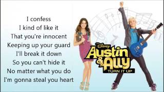 Video thumbnail of "Steal Your Heart Lyrics FULL SONG   Ross Lynch   Austin & Ally"