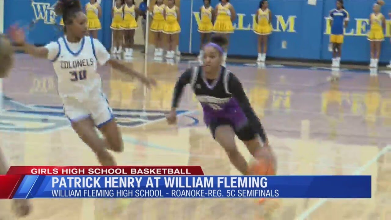 VHSL Girls Region 5C Semifinals : Patrick Henry wins over William Fleming, 51-26