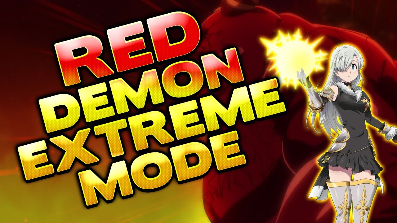 Seven Deadly Sins: Grand Cross | Death Match Red Demon EXTREME Mode! Liz Is Too OP!