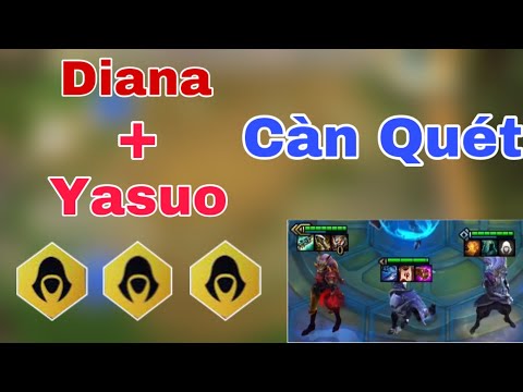 ĐTCL | Đội Hình Mạnh Nhất Mùa 7 ĐTCL Diana Kết Hợp Yasuo Sát Thủ Càn Quét Top 1