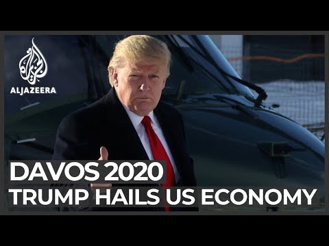 Davos 2020: Trump lavishes praise on US economy