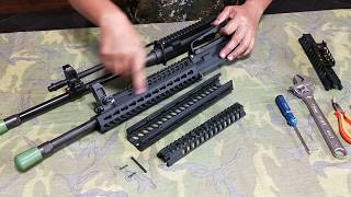 OBT91S keymod/M-lok 戰術魚骨介紹與安裝說明